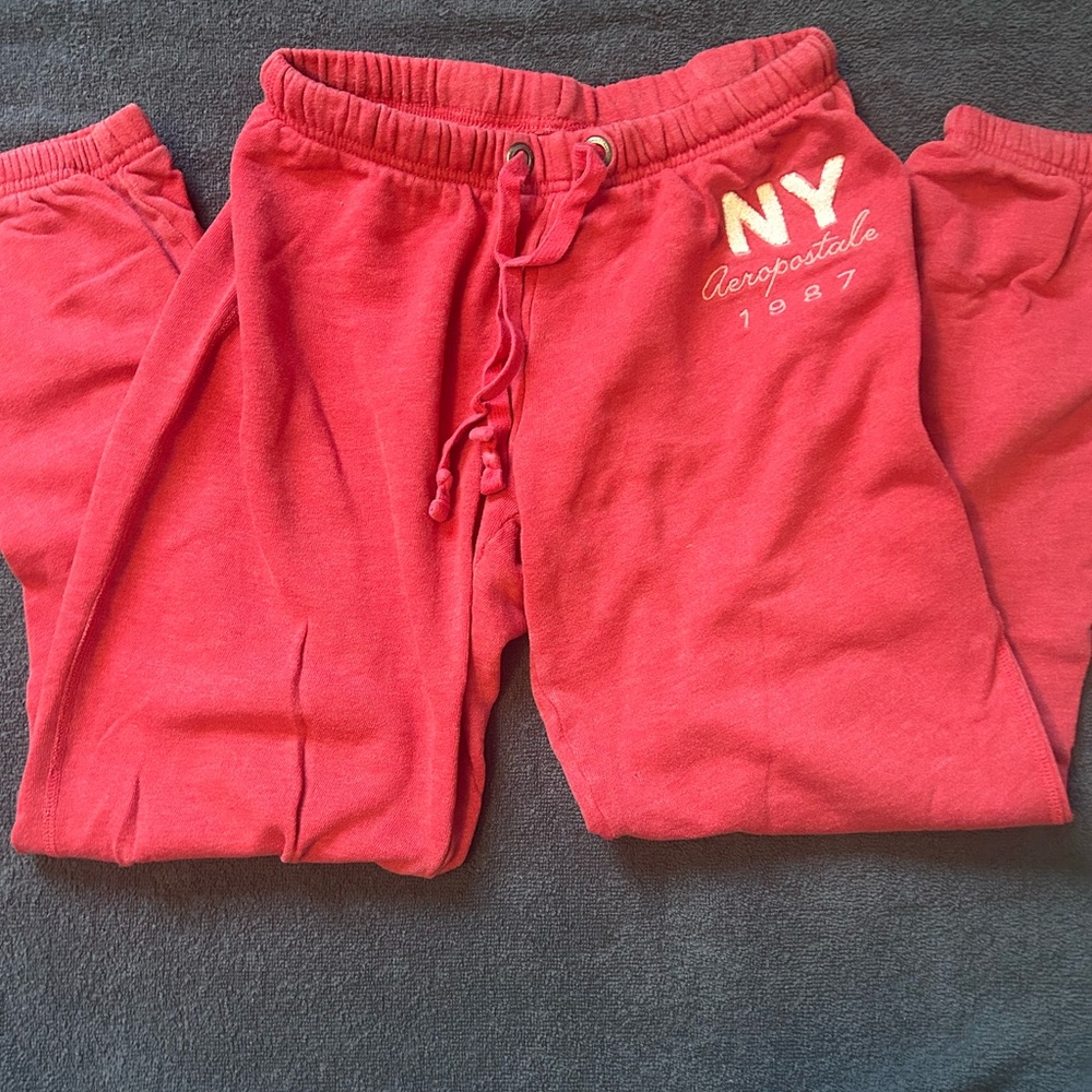 Aeropostale Cherry Red joggers
